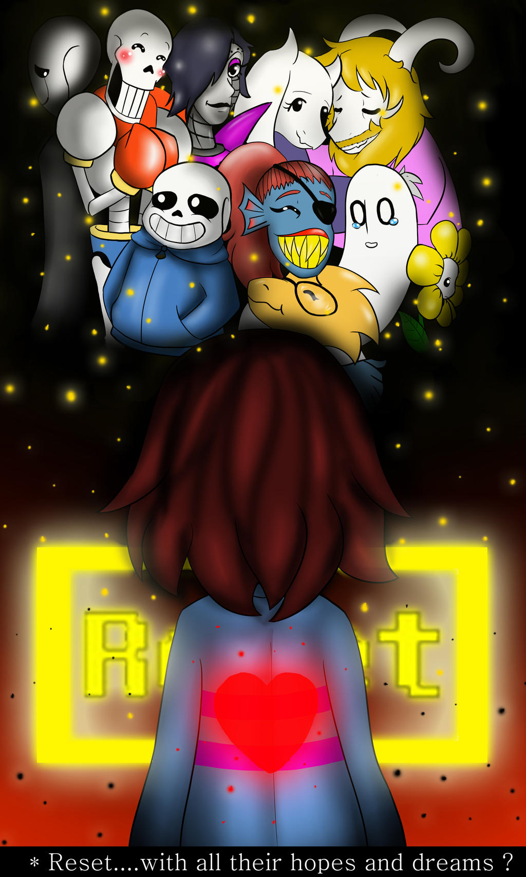 Undertale Reset by KisaraDoesArt16 on DeviantArt