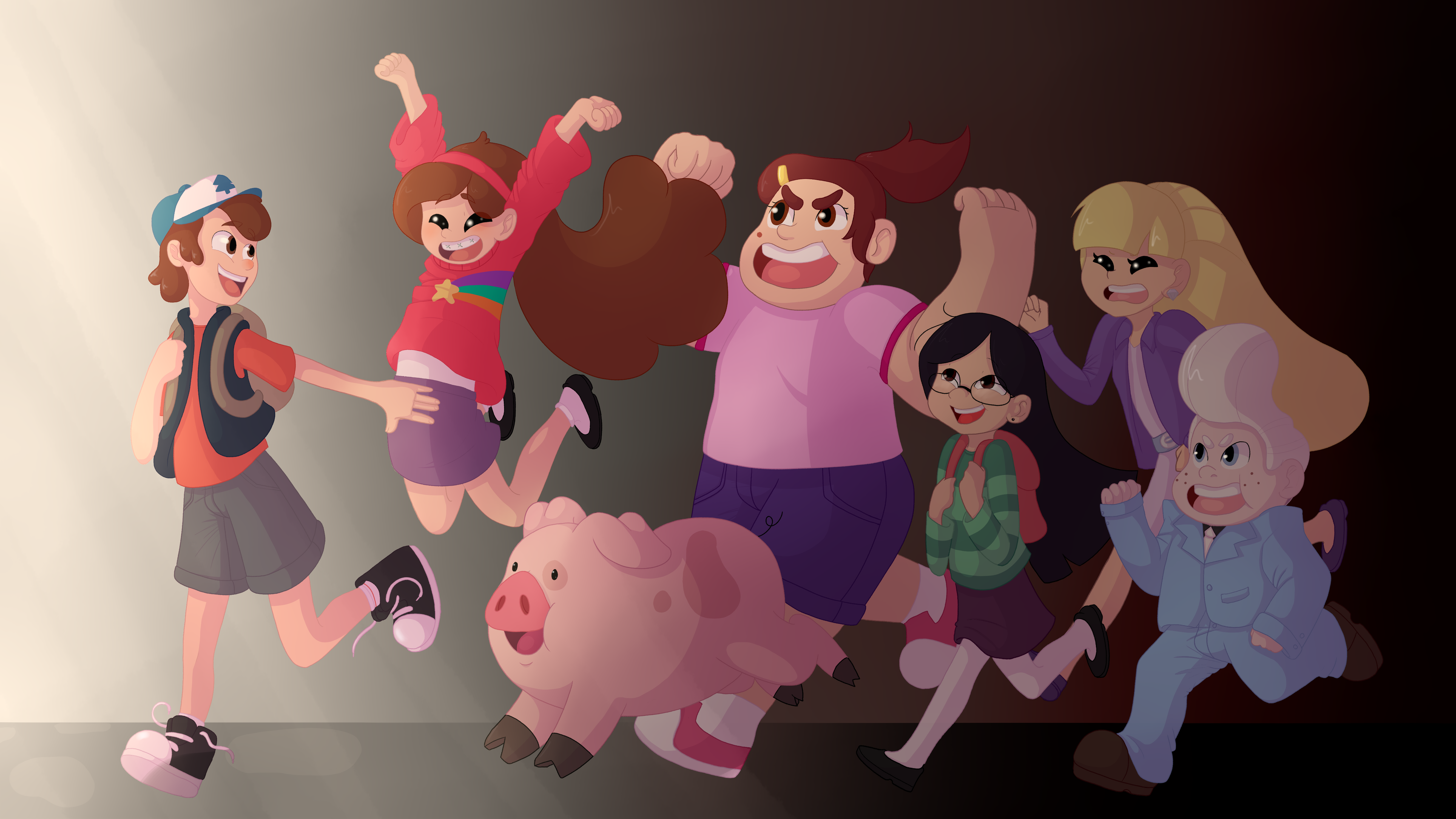 gravity falls kids adventure