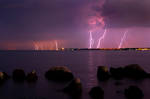 Night Storm Umag by ivekvatrozic