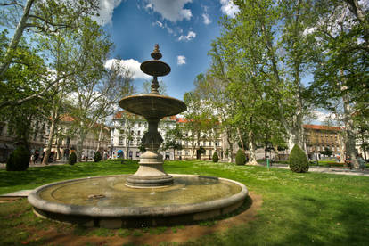 Zrinjevac Fontana Zagreb