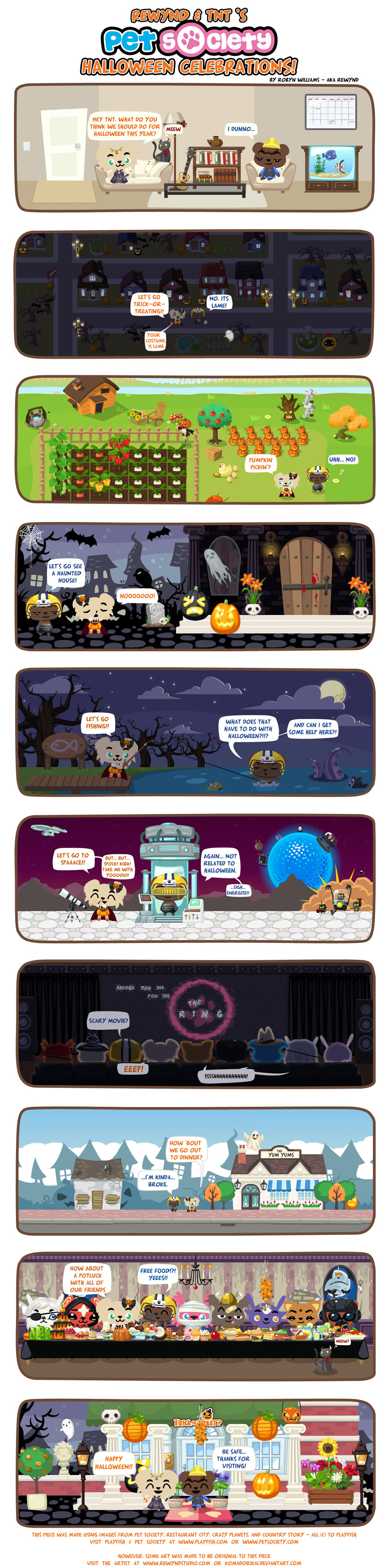 Pet Society Halloween