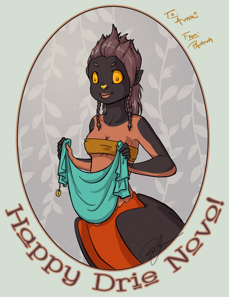 VoS .Drie Nova. -Avari's Gift- by bytesizetreasure