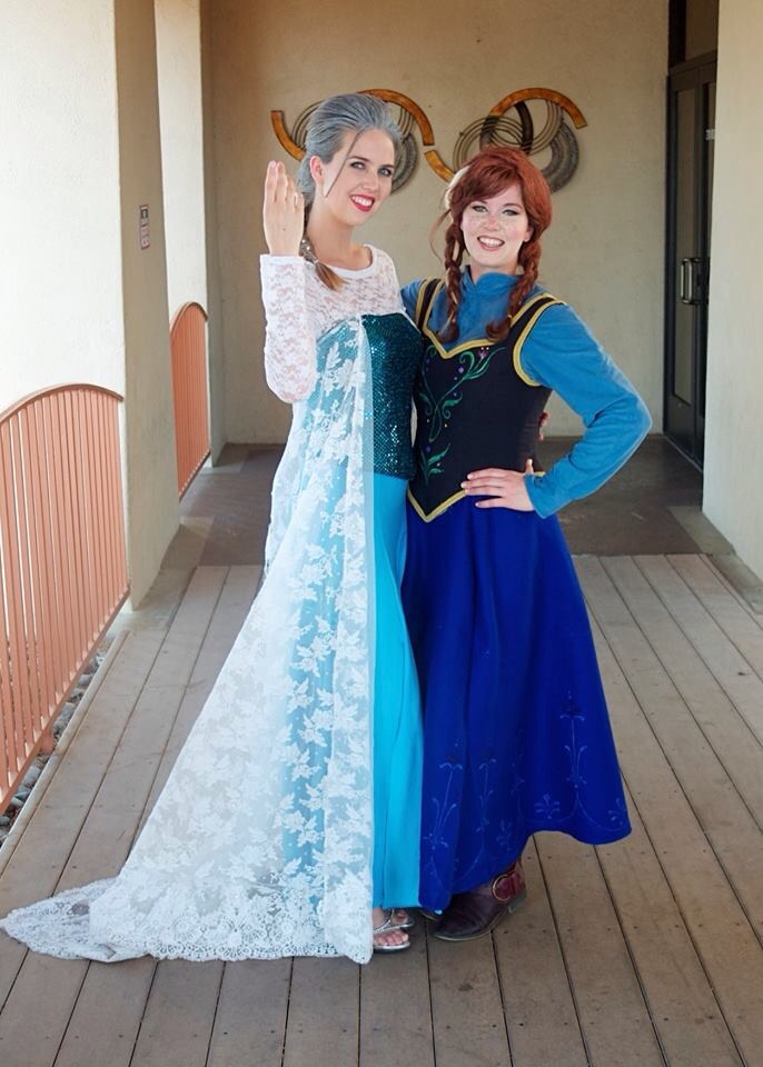 Elsa and Anna