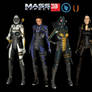 Girls of Mass Effect (And AlterEgos !) Fe-male !