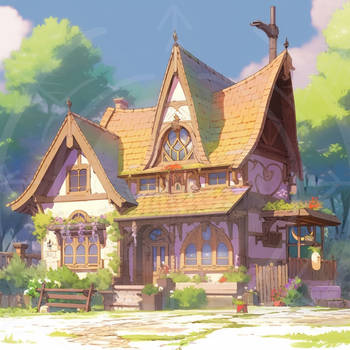 Deviantart Houses Perspective Drawing Tutorial: A Cottage Home by Built4ever on DeviantArt