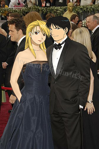 Roy Mustang and Riza Hawkeye