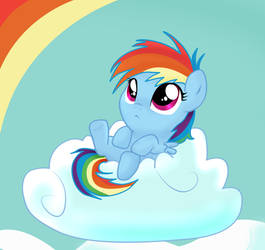 Filly Rainbow Dash