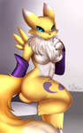 Renamon by pridark Renamon by pridark