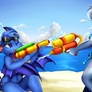 Comm: Watergun Fight