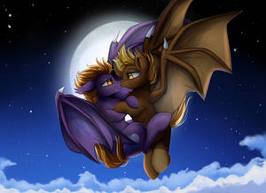 Comm: Moonlight Lovers by pridark Comm: Moonlight Lovers by pridark
