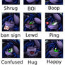 Emotions meme: Kuro