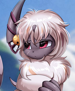 Portrait Comm: Shy Absol