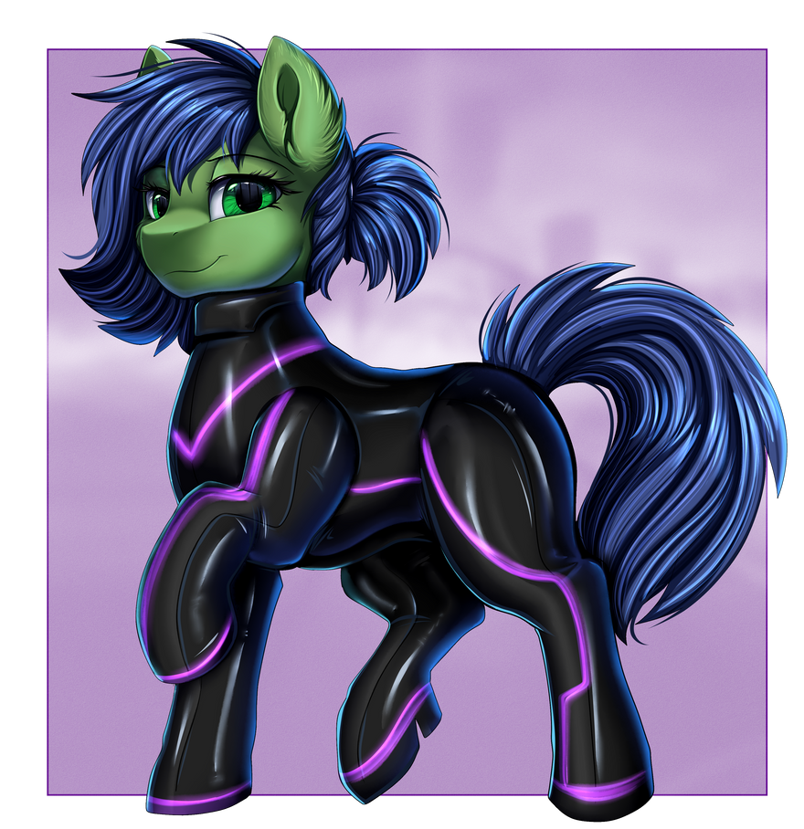 Mlp Tron Deviantart Comm: Suit by pridark on DeviantArt