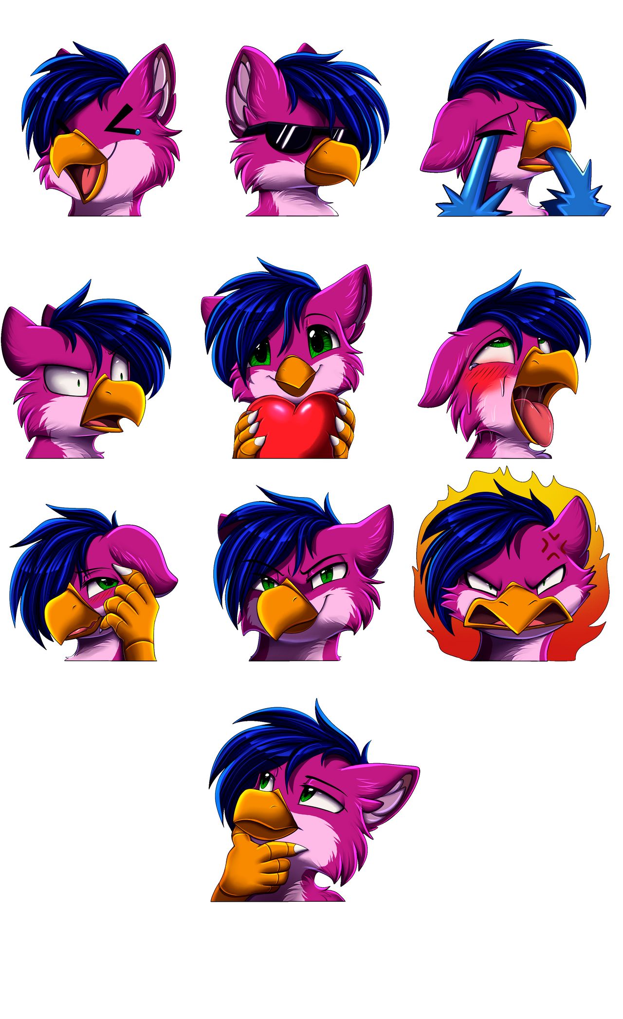 Whyphy Sticker Sticker Pack: Wiwy by pridark on DeviantArt