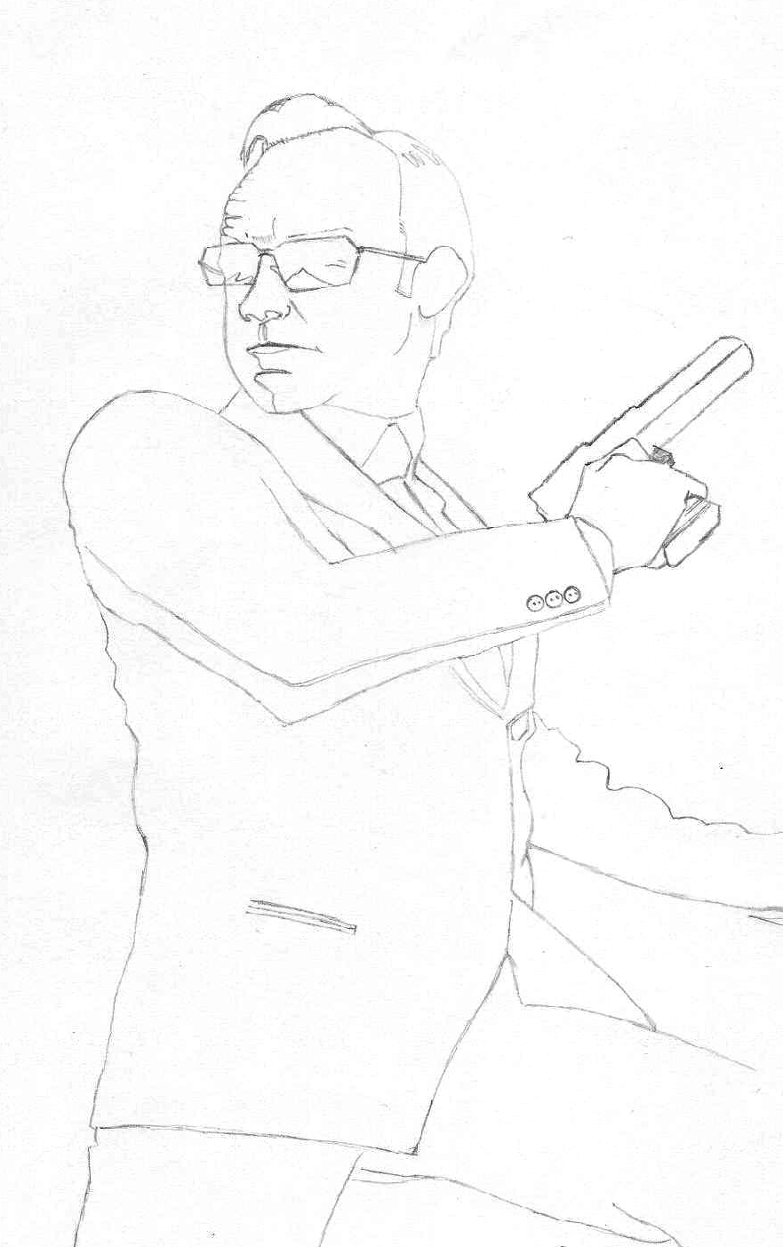 Agent Smith Coloring Agent Smith Rough by SkyPod on DeviantArt