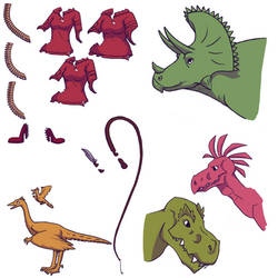 Dinogeddon Game Items