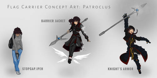 Patroclus Concept Art (Light Background)