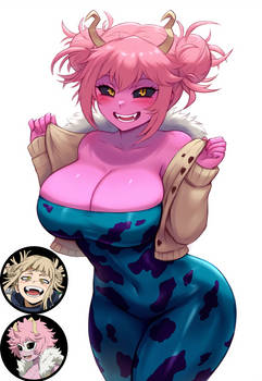 Toga Takeover: Himiko Toga/Mina Ashido Fusion