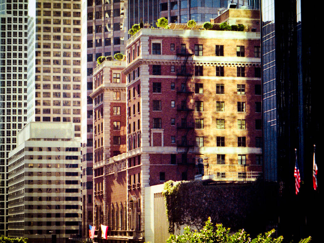 Splashed Buildings Golden Sun Splashed Buildings - Film by N5PIX on DeviantArt