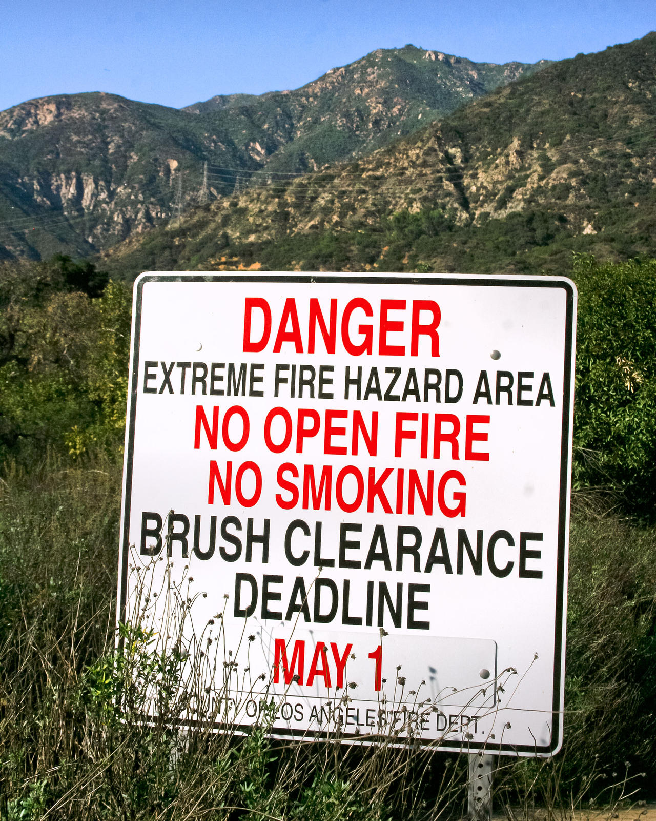 Extreme Fire Sign Extreme Fire Danger Sign - Digital Photography by N5PIX on DeviantArt