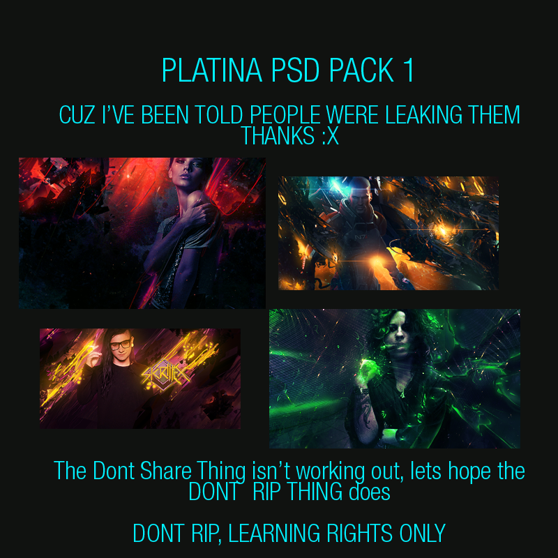 Platina PSD Pack 1, Read DES.