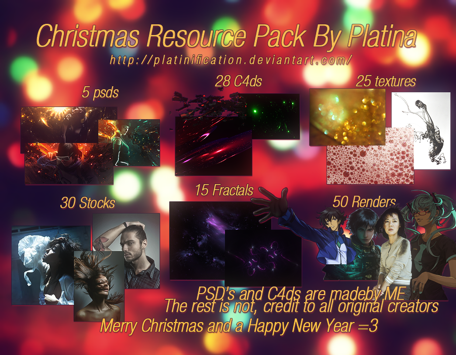 Christmas Resource Pack By Platina