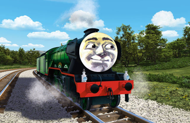 Flying Scotsman CGI Promo With RWS Face by TheSuperPlushBros on DeviantArt