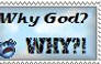 Why god - stamp