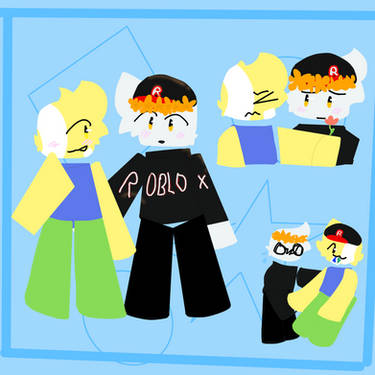 ROBLOX Noob doodle by F0urtle on DeviantArt