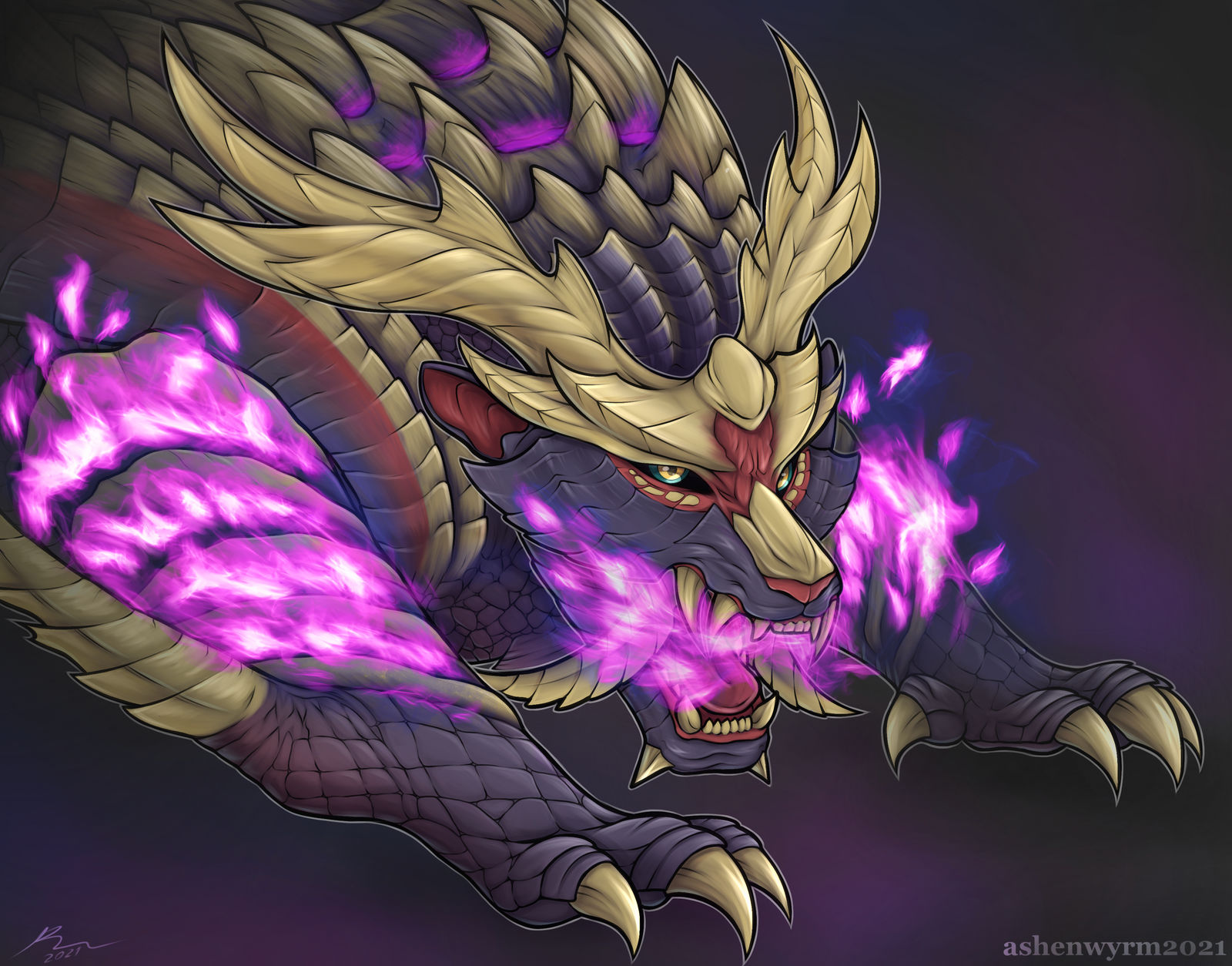 Magnamalo Rampage Magnamalo by Ashenwyrm on DeviantArt