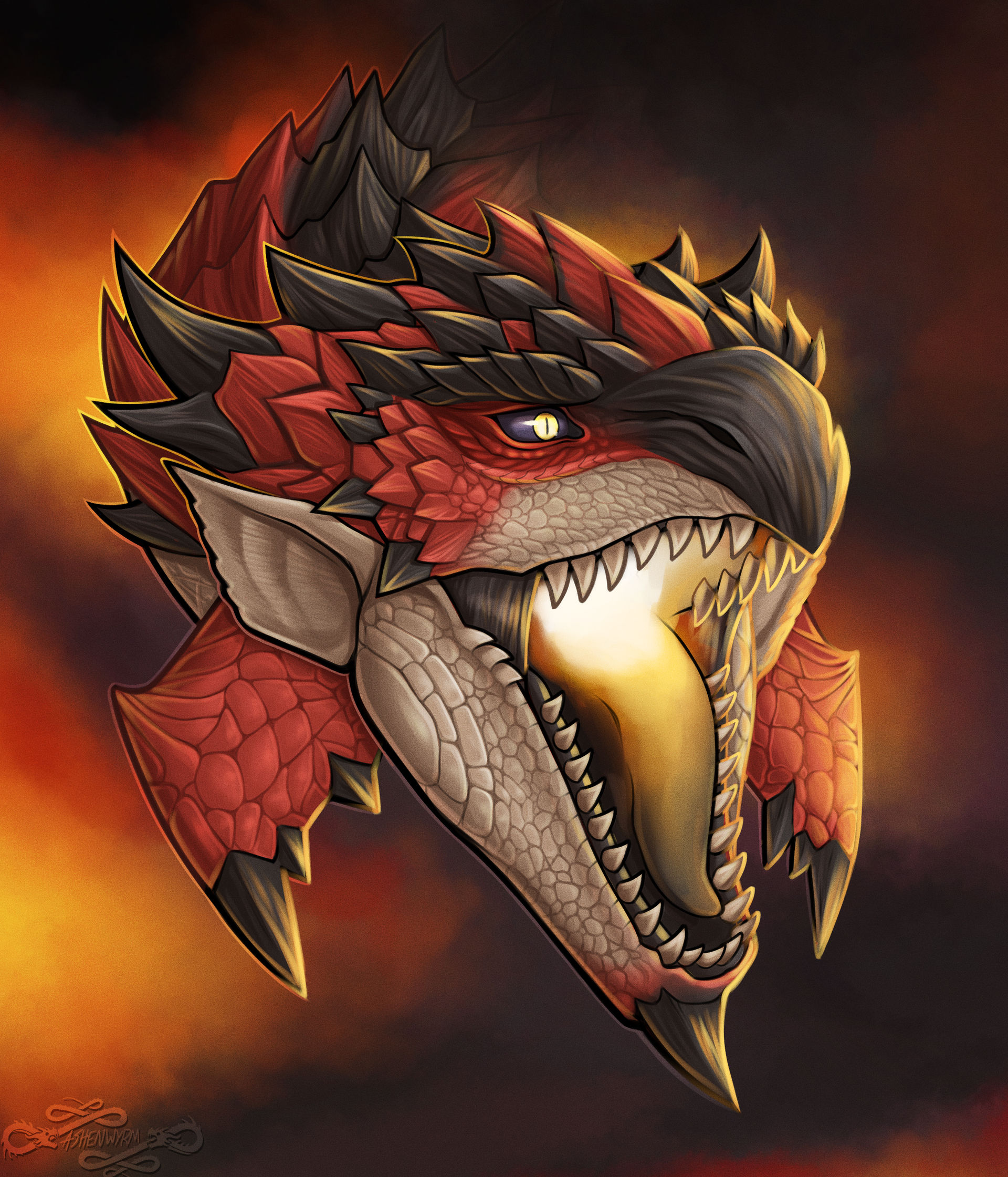 Rathalos by Ashenwyrm on DeviantArt