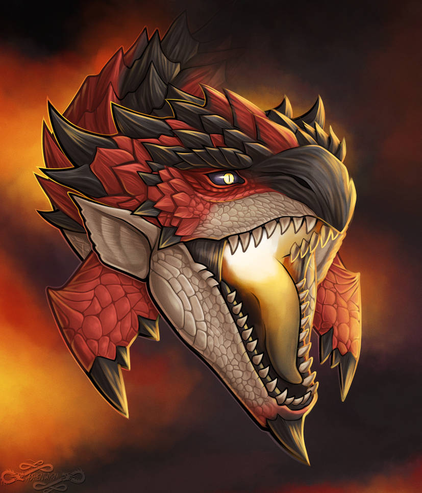 Rathalos by Ashenwyrm on DeviantArt