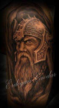 viking warrior tattoo