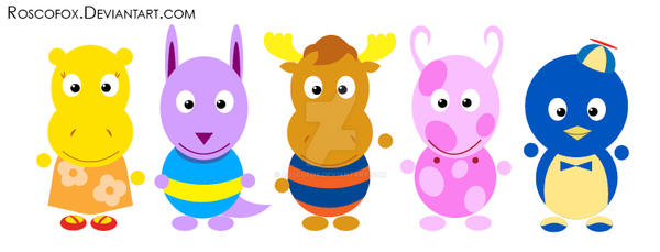 The Backyardigans by Roscofox on DeviantArt