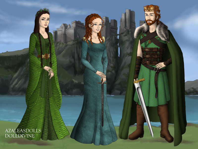 Merida and parents by DarthCrotalus on DeviantArt