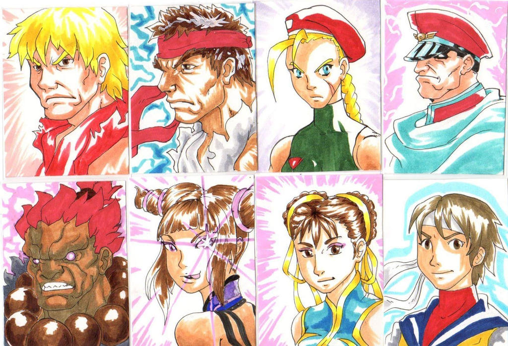 Street Fighter Mini-commissions 