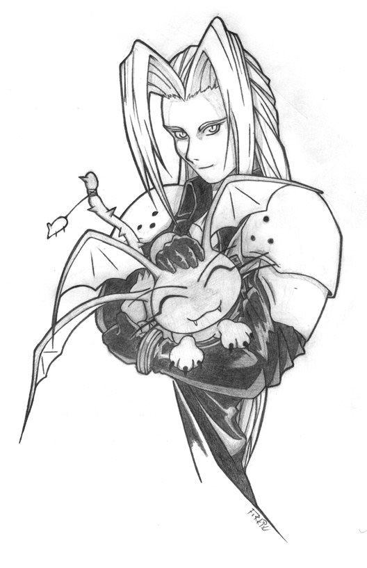 Sephiroth and GimmeCat