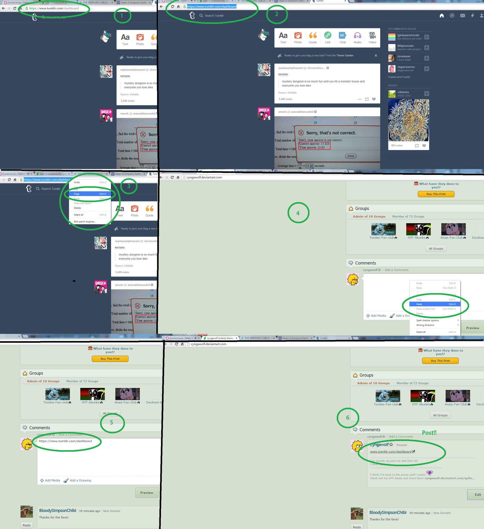 Link Sending: Visual Tutorial by cyngawolf on DeviantArt