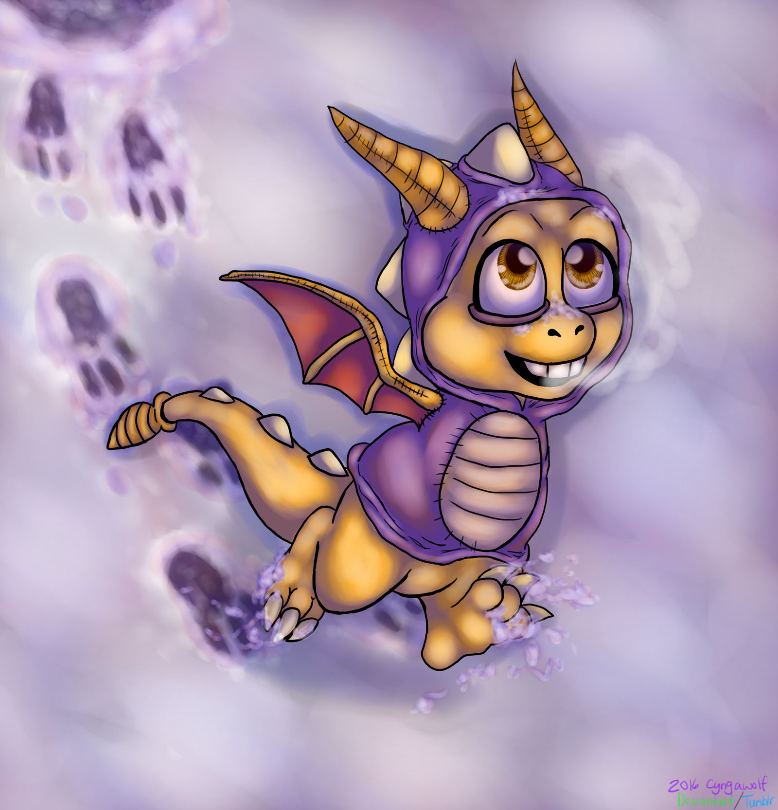 Monster Kid's New Obsession by cyngawolf on DeviantArt