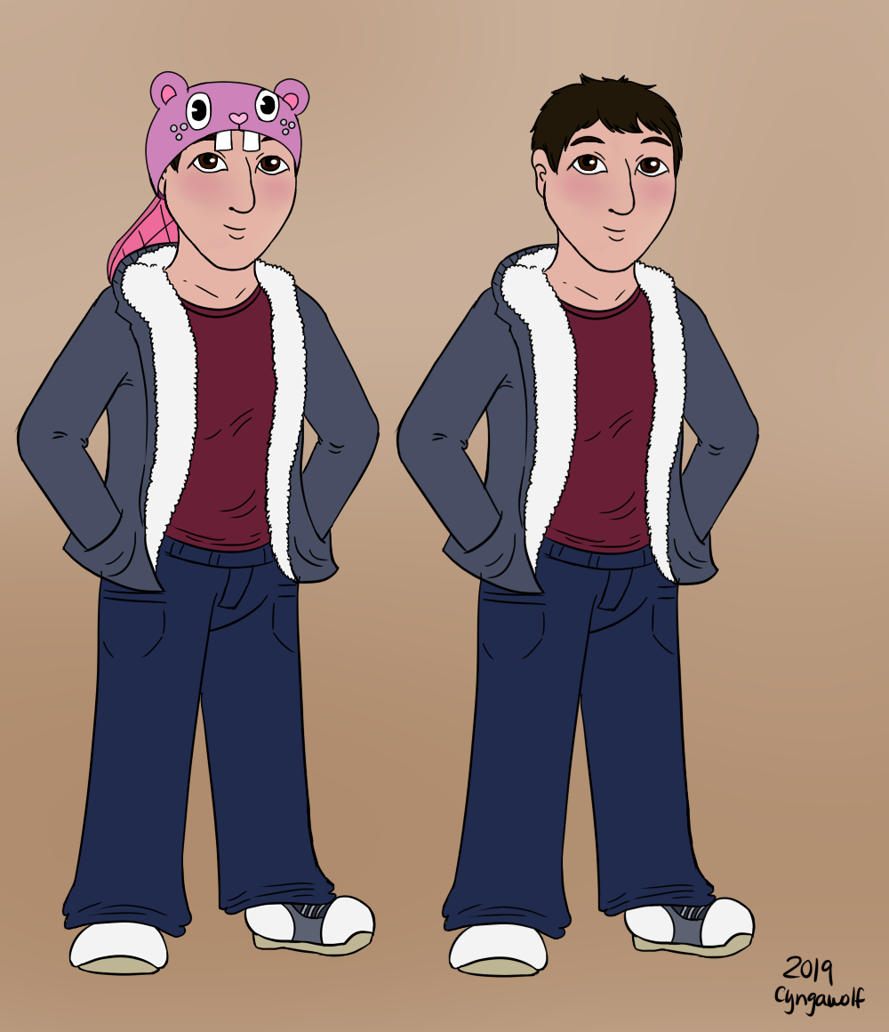 Cartoon Ricky ref by cyngawolf on DeviantArt
