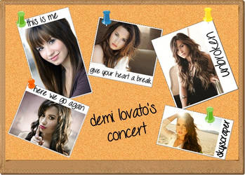 demi lovato's concert