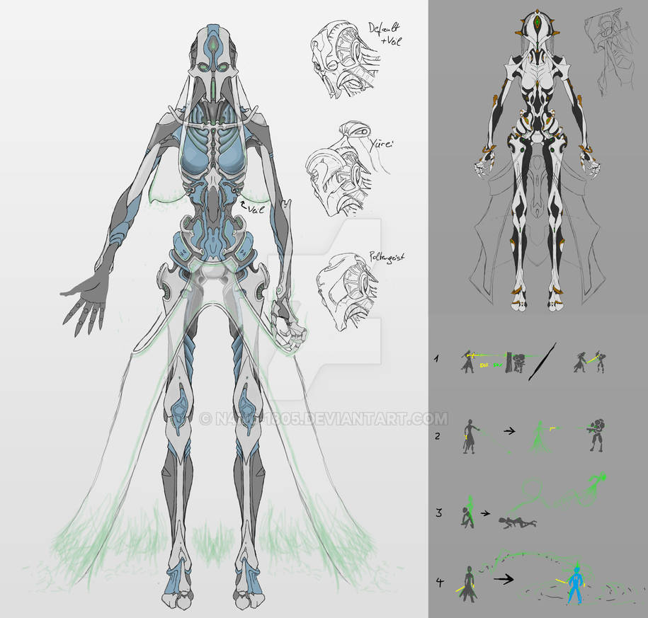 Ghost Frame Roe Warframe Fanconcept: Ghostframe rework, wip by N4n0-1805 on DeviantArt