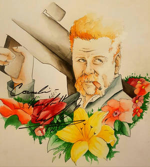 Abraham Ford signed by Michael Cudlitz