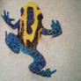 Pointillism frog