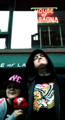 Hanging at the House of Lasagna