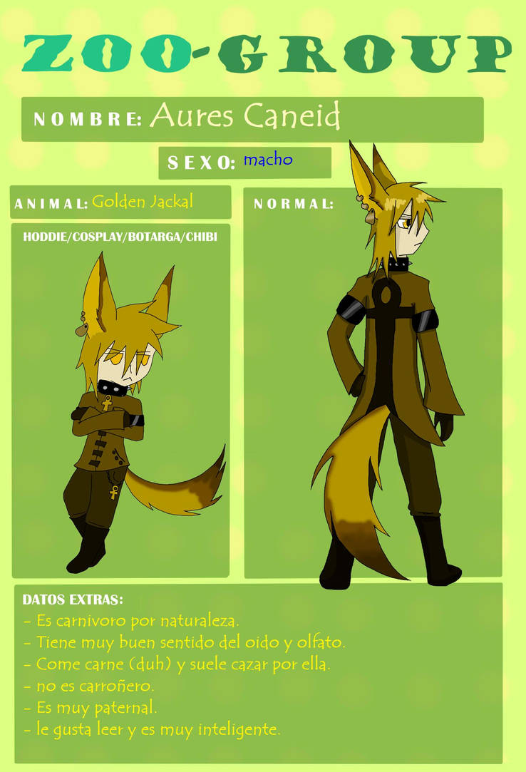 Caneid ZG Ficha de Aures Caneid by annathewerewolf on DeviantArt