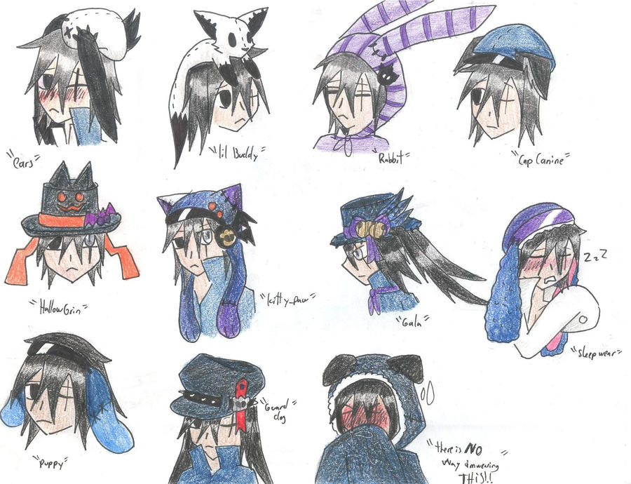 Titiri's hat collection