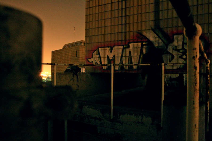 abandoned hospital rooftop