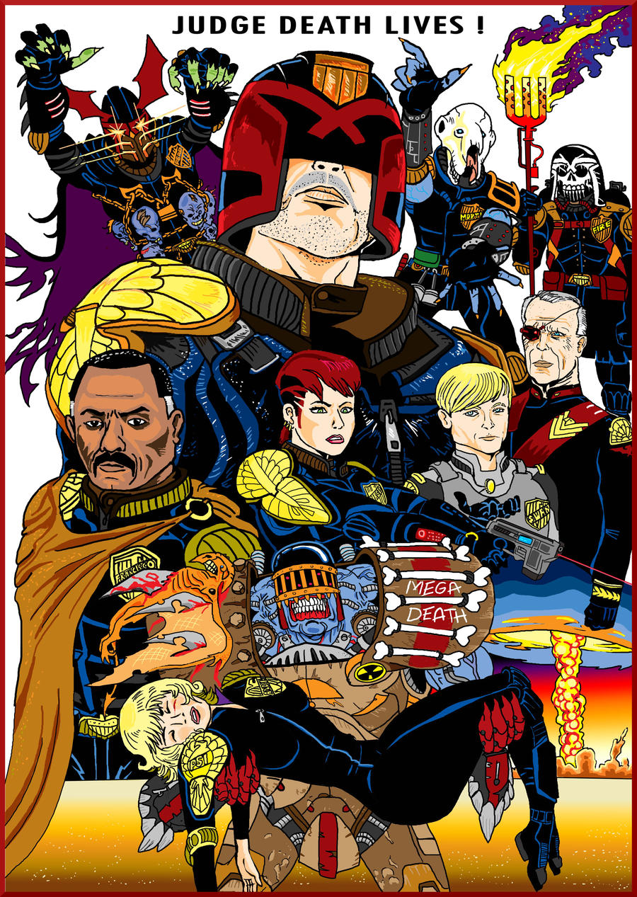 Judge Death Lives ! by Jarol-Tilap on DeviantArt