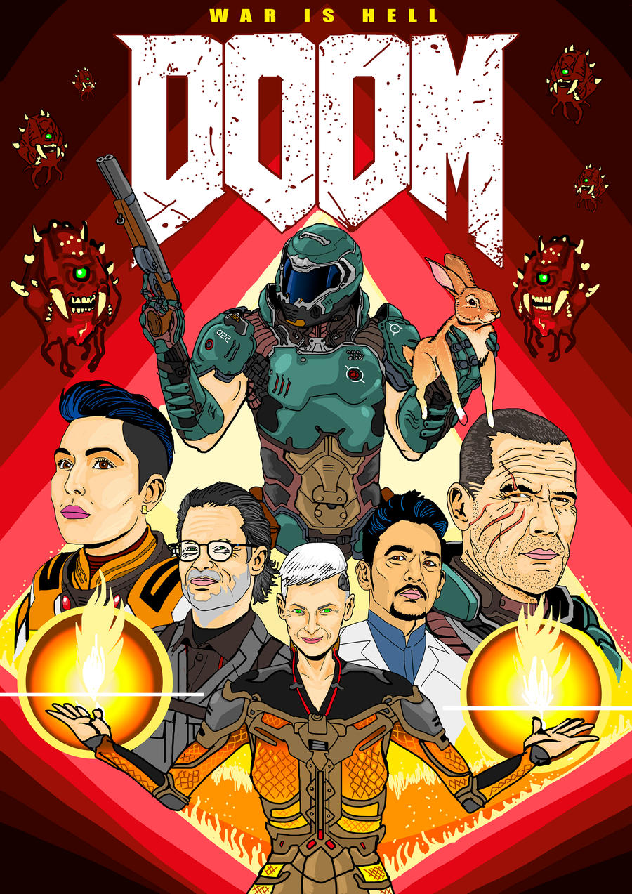 Doom Lifelock DOOM cover by Jarol-Tilap on DeviantArt